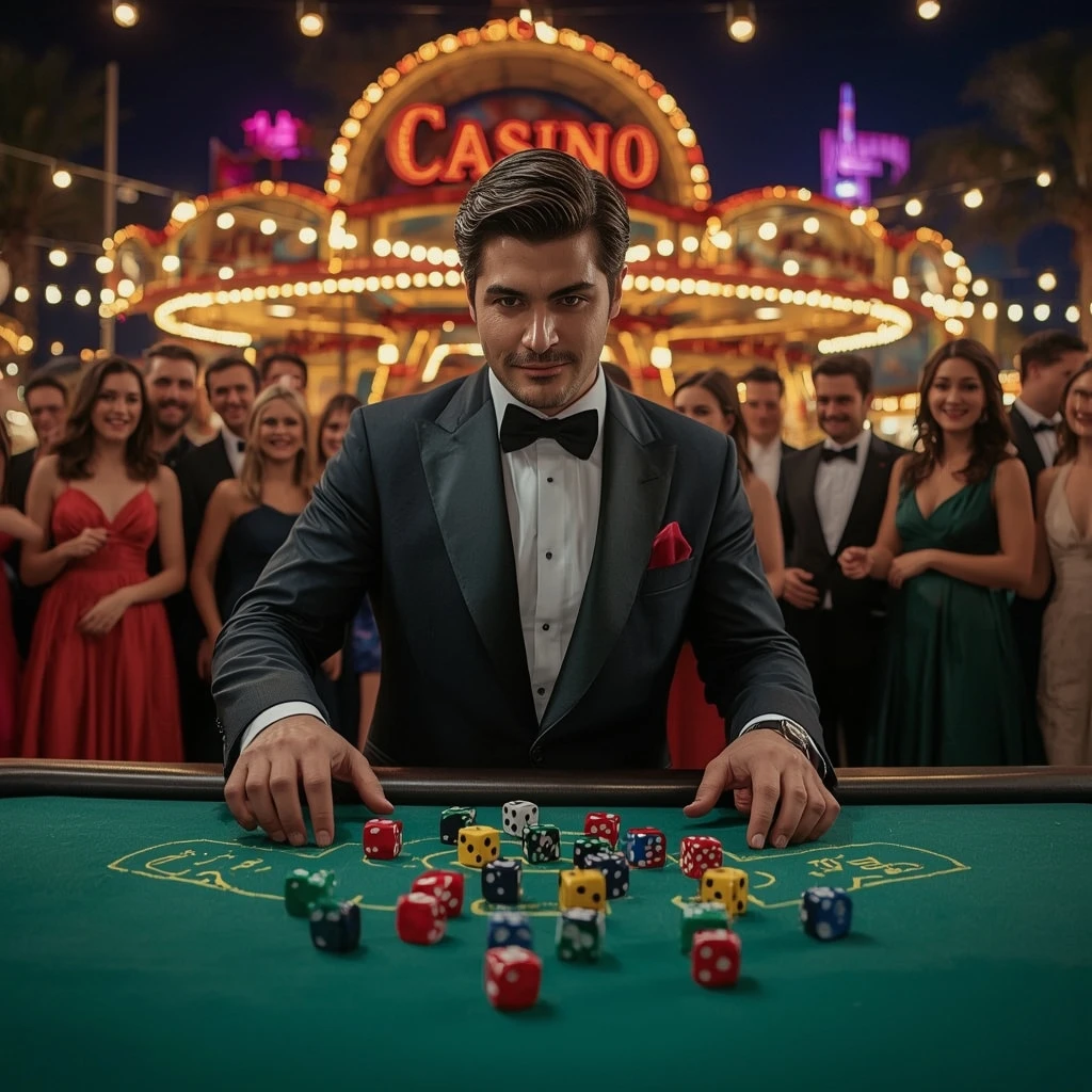 table de craps au God of Casino