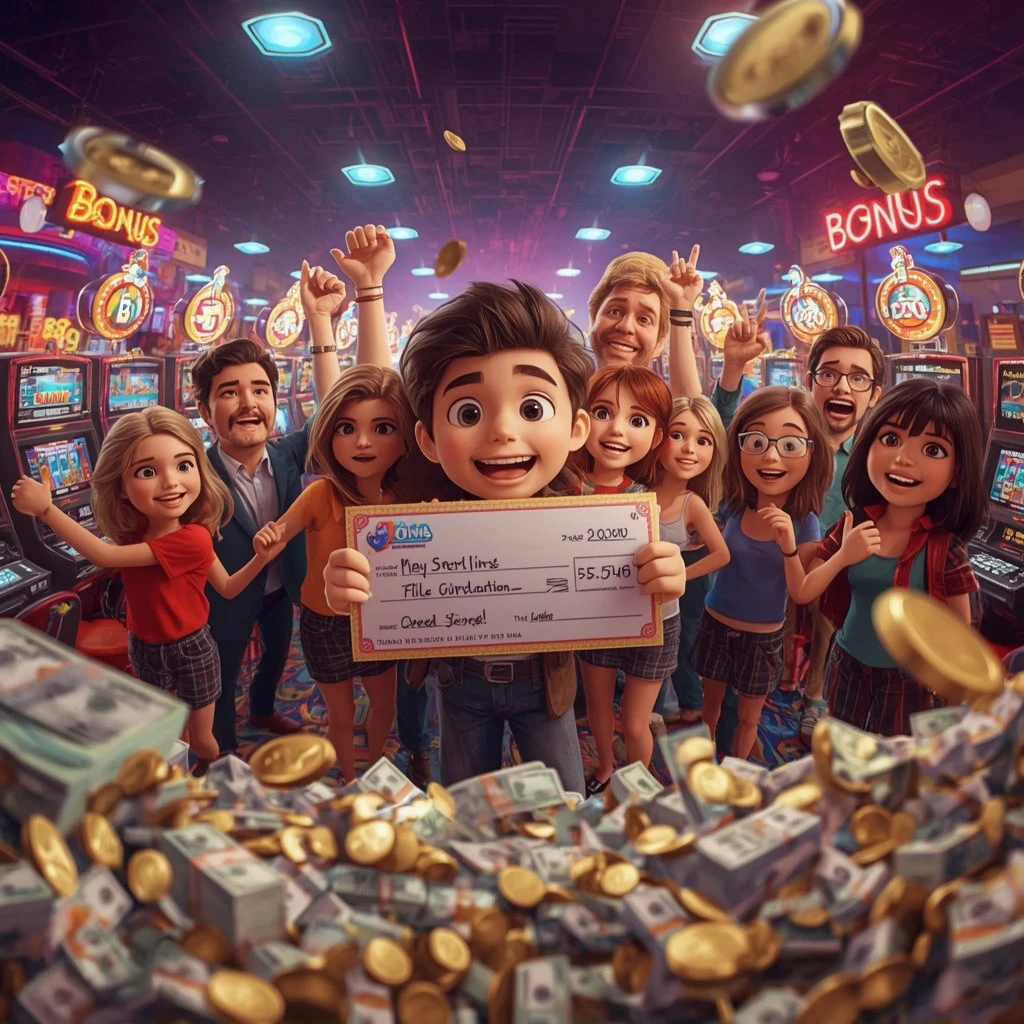 bonus dans les mains de l'homme au casino GOD OF CASINO